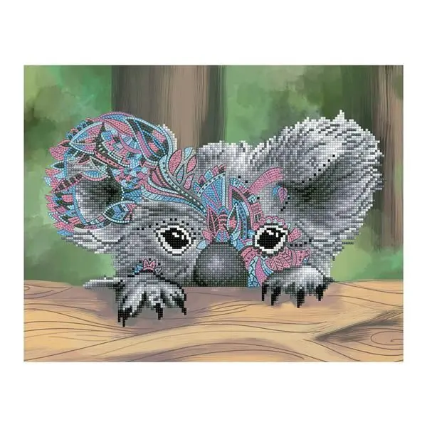 Cover: 4895225926879 | Diamond Dotz Koala bunt | 2592687 | Deutsch | 2024 | DIAMOND DOTZ