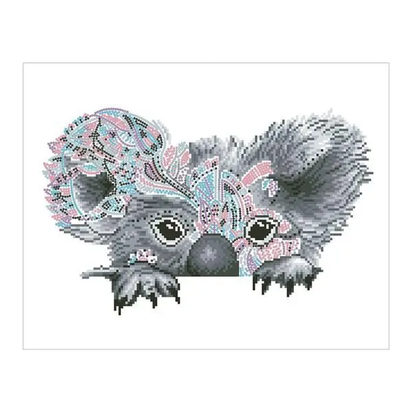 Bild: 4895225926879 | Diamond Dotz Koala bunt | 2592687 | Deutsch | 2024 | DIAMOND DOTZ