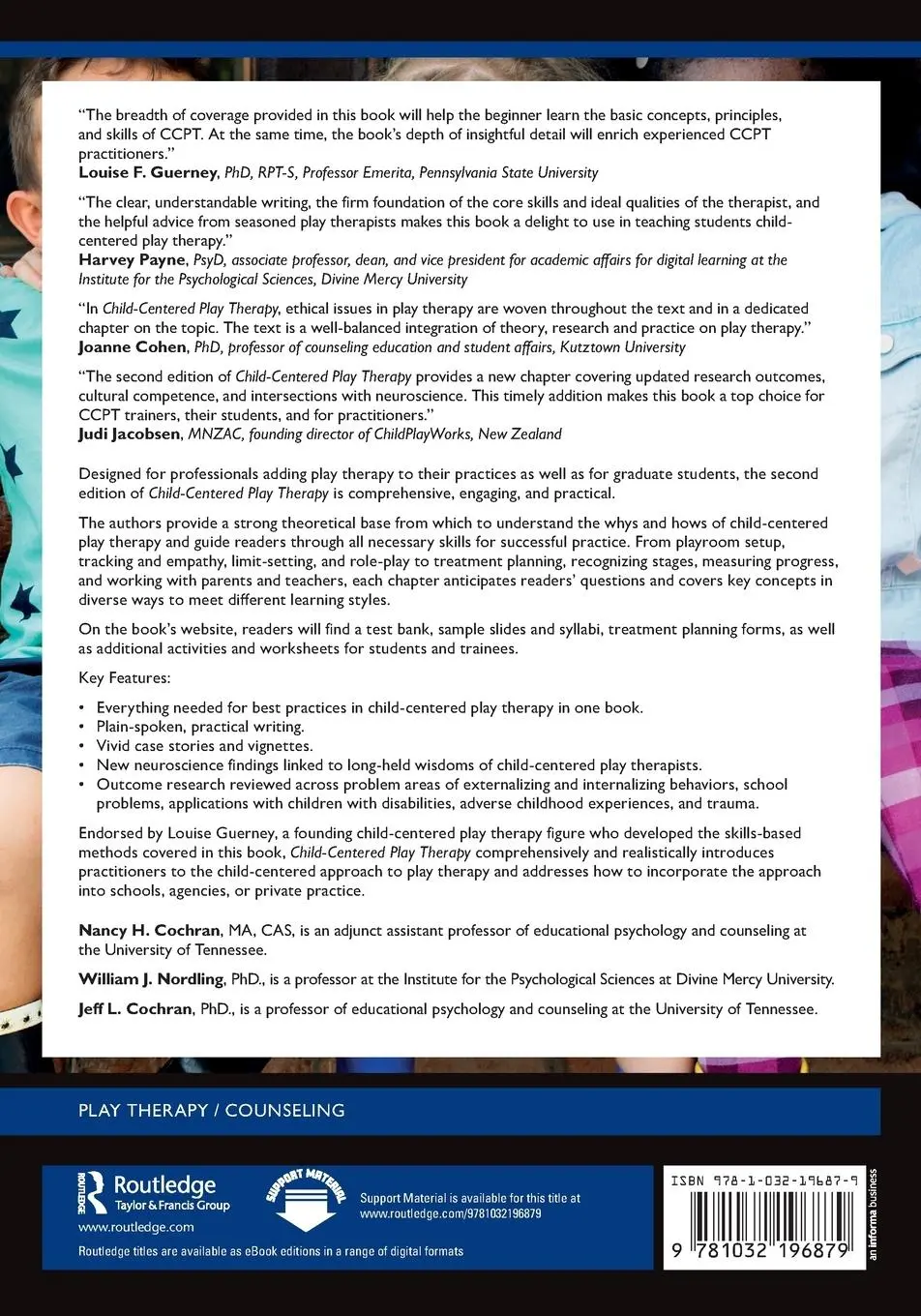 Rückseite: 9781032196879 | Child-Centered Play Therapy | Nancy H. Cochran (u. a.) | Taschenbuch