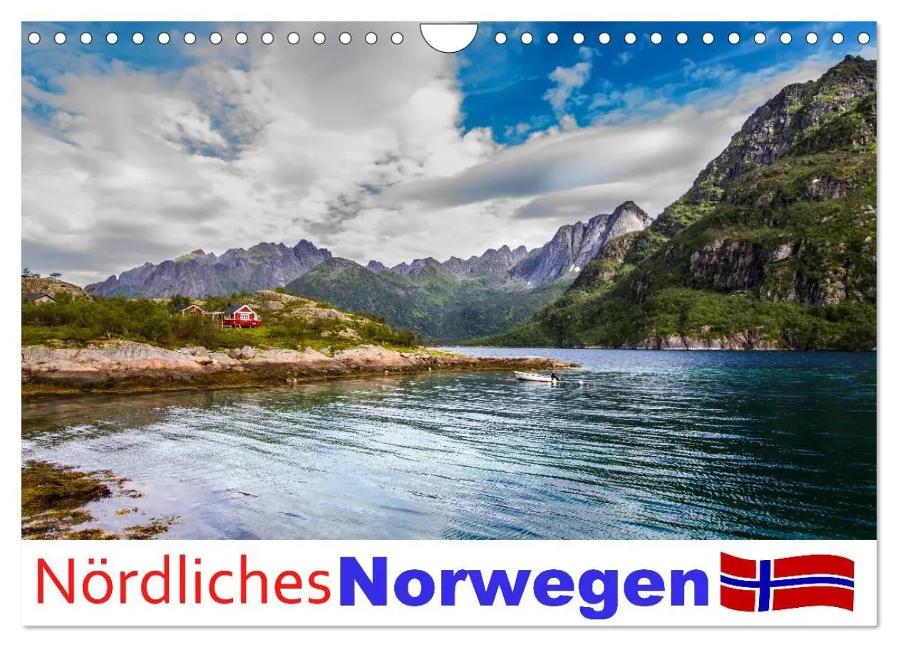 Cover: 9783516106879 | Nördliches Norwegen (Wandkalender 2026 DIN A4 quer), CALVENDO...