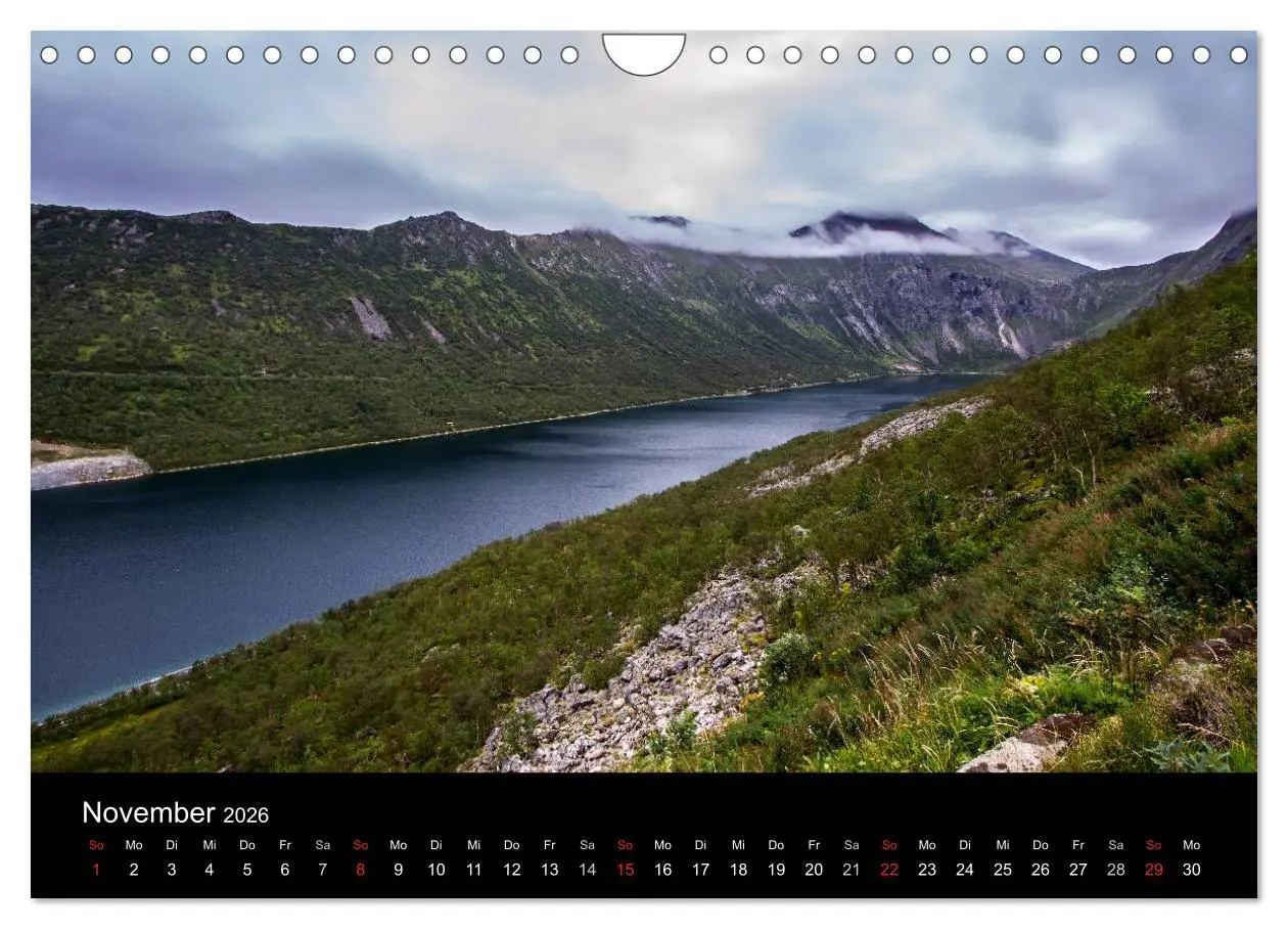Bild: 9783516106879 | Nördliches Norwegen (Wandkalender 2026 DIN A4 quer), CALVENDO...