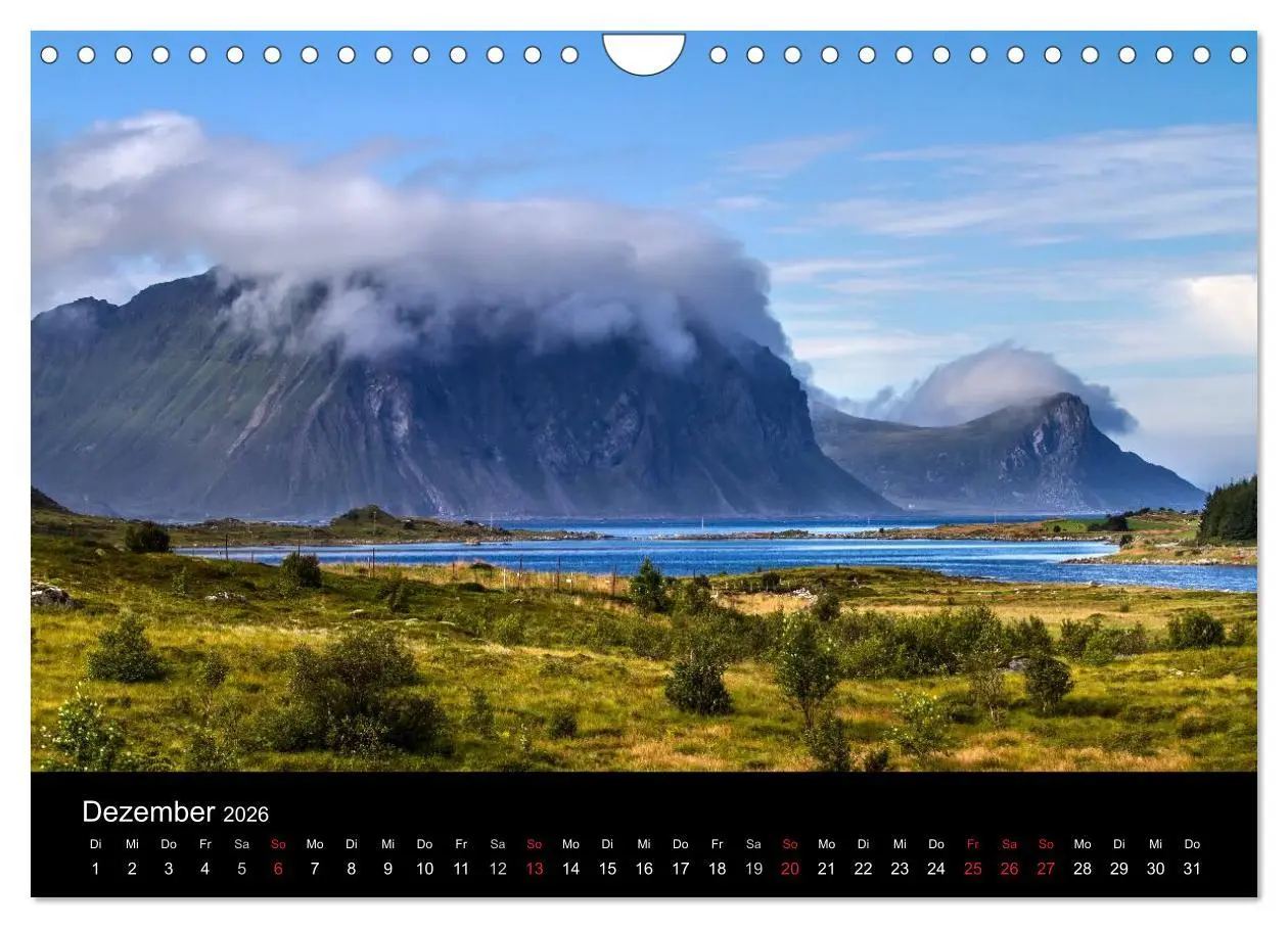 Bild: 9783516106879 | Nördliches Norwegen (Wandkalender 2026 DIN A4 quer), CALVENDO...