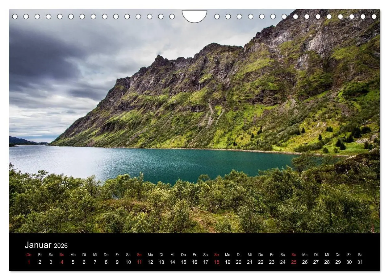 Bild: 9783516106879 | Nördliches Norwegen (Wandkalender 2026 DIN A4 quer), CALVENDO...