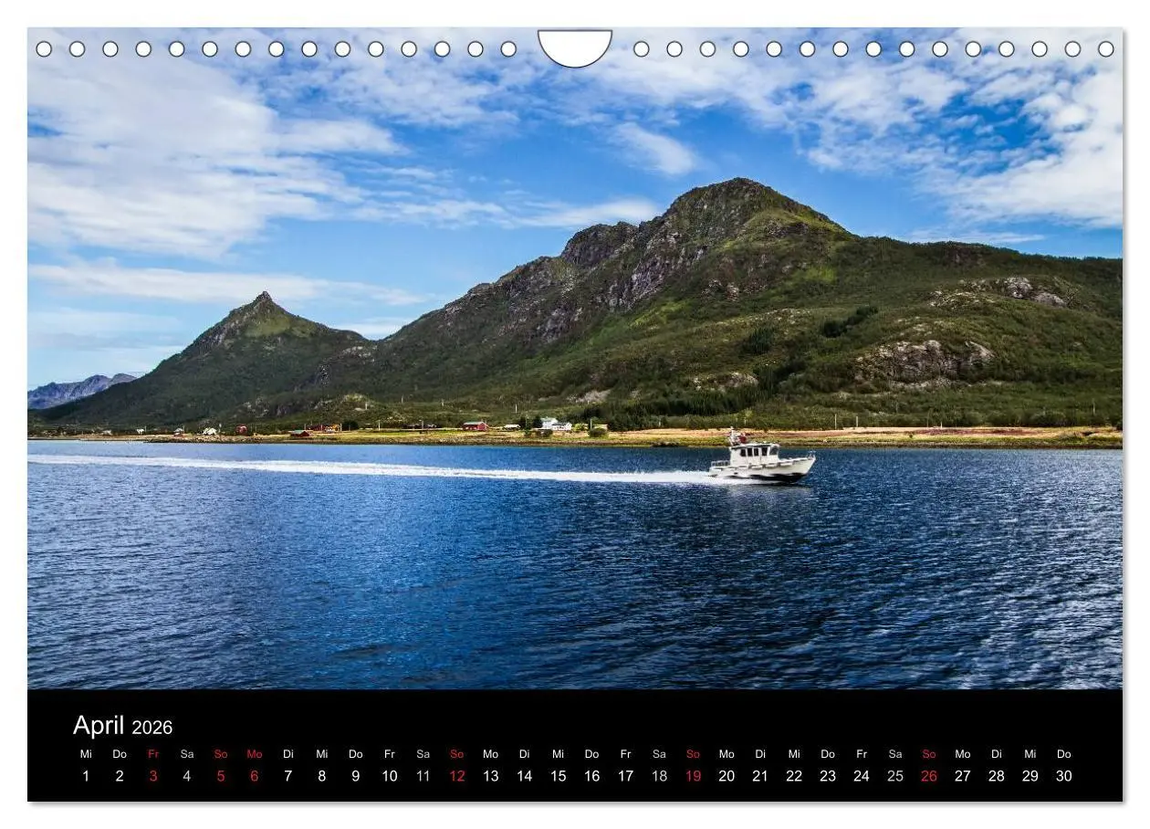 Bild: 9783516106879 | Nördliches Norwegen (Wandkalender 2026 DIN A4 quer), CALVENDO...