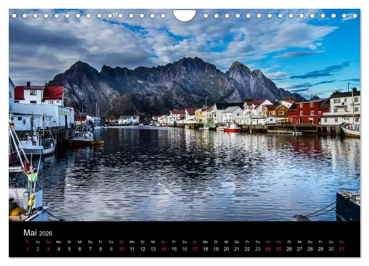 Bild: 9783516106879 | Nördliches Norwegen (Wandkalender 2026 DIN A4 quer), CALVENDO...