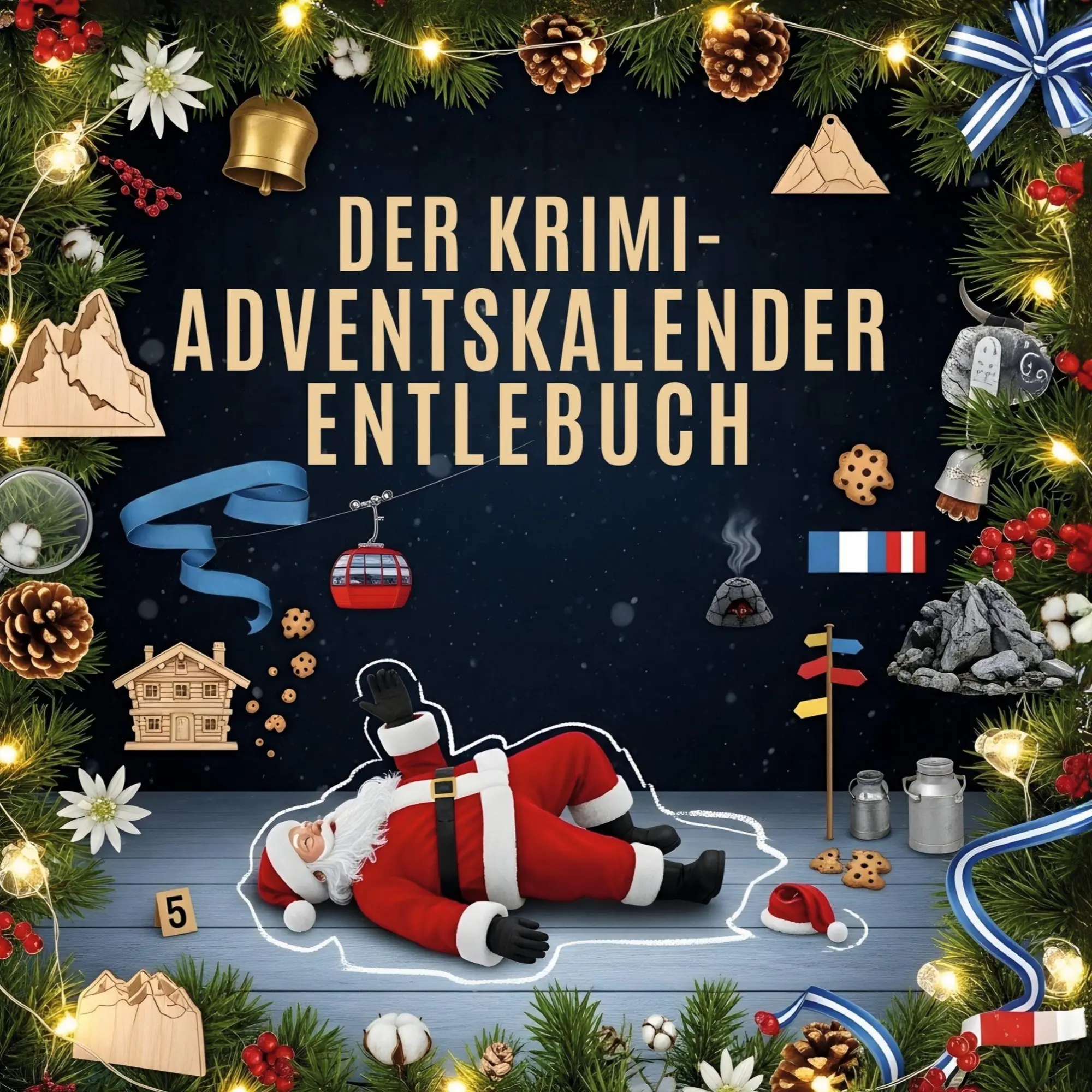 Cover: 9783695306879 | Der Krimi-Adventskalender Entlebuch | Mordsverdächtig in 24 Akten