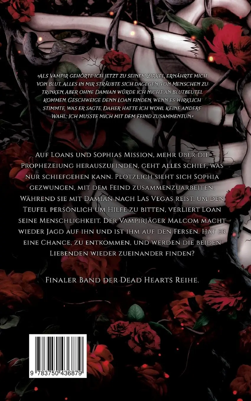 Rückseite: 9783750436879 | Dead Hearts (Can't) Break | Düstere Romantasy, Vampire und Werwölfe