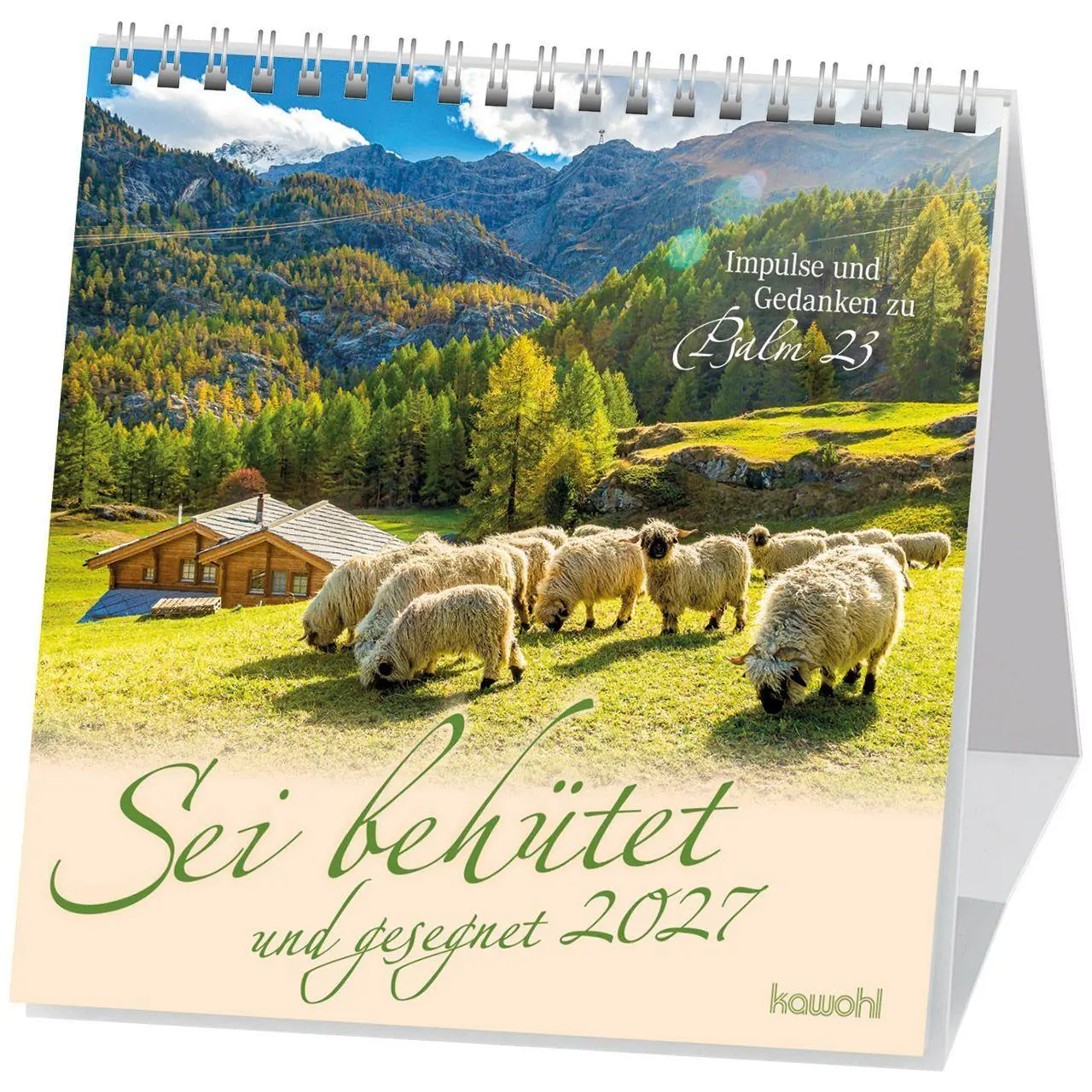 Cover: 9783754876879 | Sei behütet und gesegnet 2027 | Impulse und Gedanken zu Psalm 23