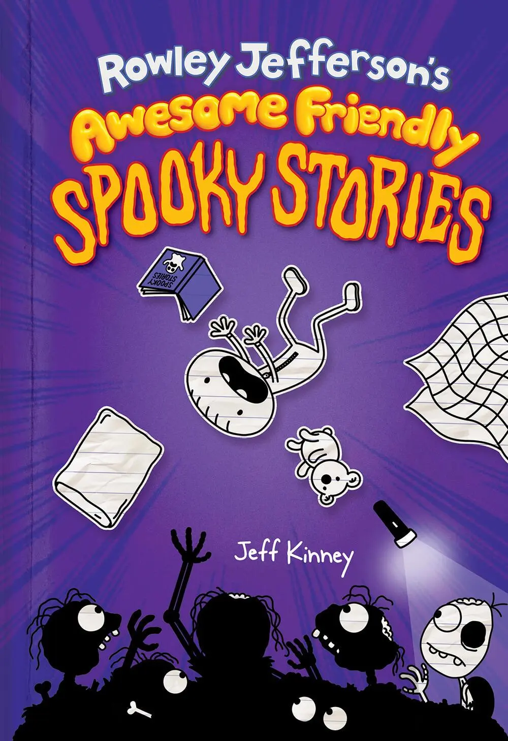 Cover: 9781419756979 | Rowley Jefferson's Awesome Friendly Spooky Stories | Jeff Kinney