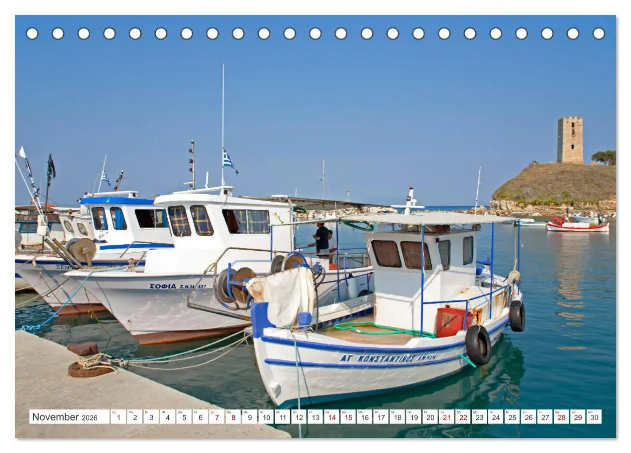 Bild: 9783457626979 | Chalkidiki - Urlaubsparadies in Nordgriechenland (Tischkalender...