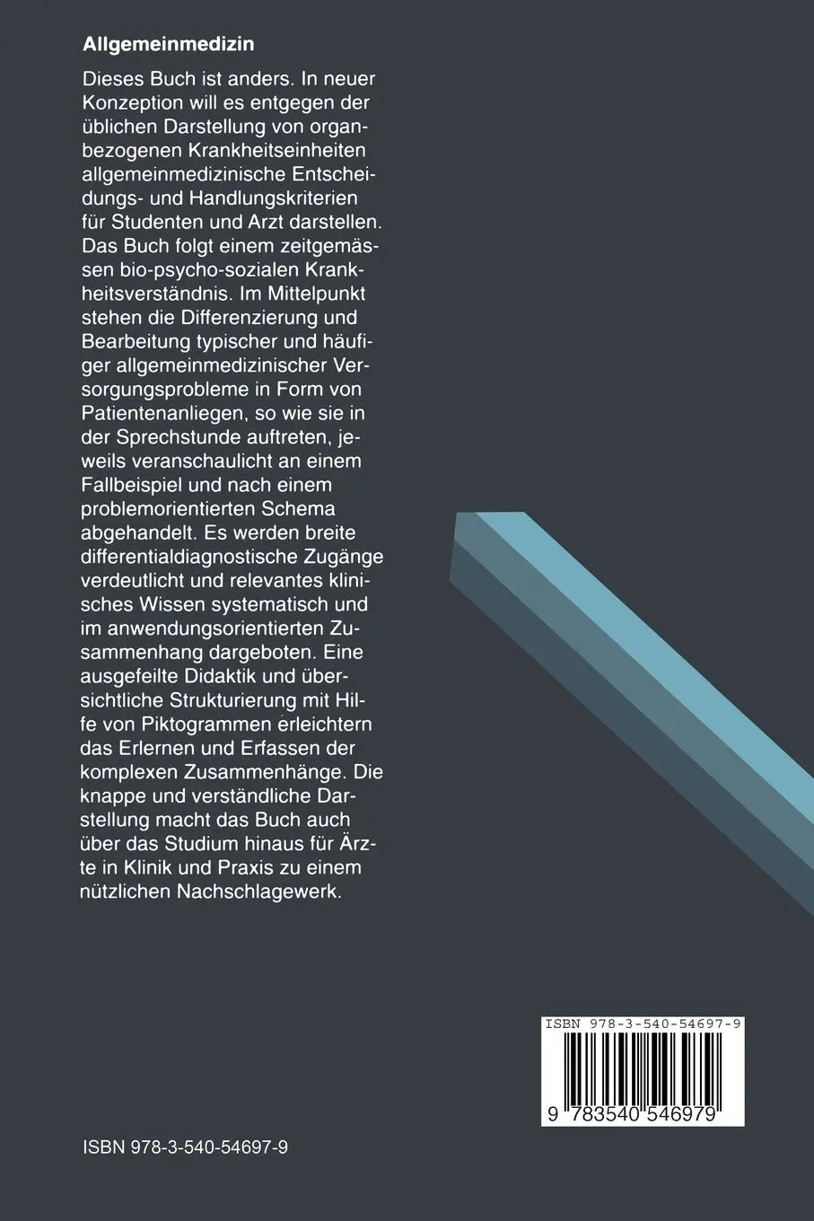 Rückseite: 9783540546979 | Allgemeinmedizin | Gisela C. Fischer (u. a.) | Taschenbuch | xxiv