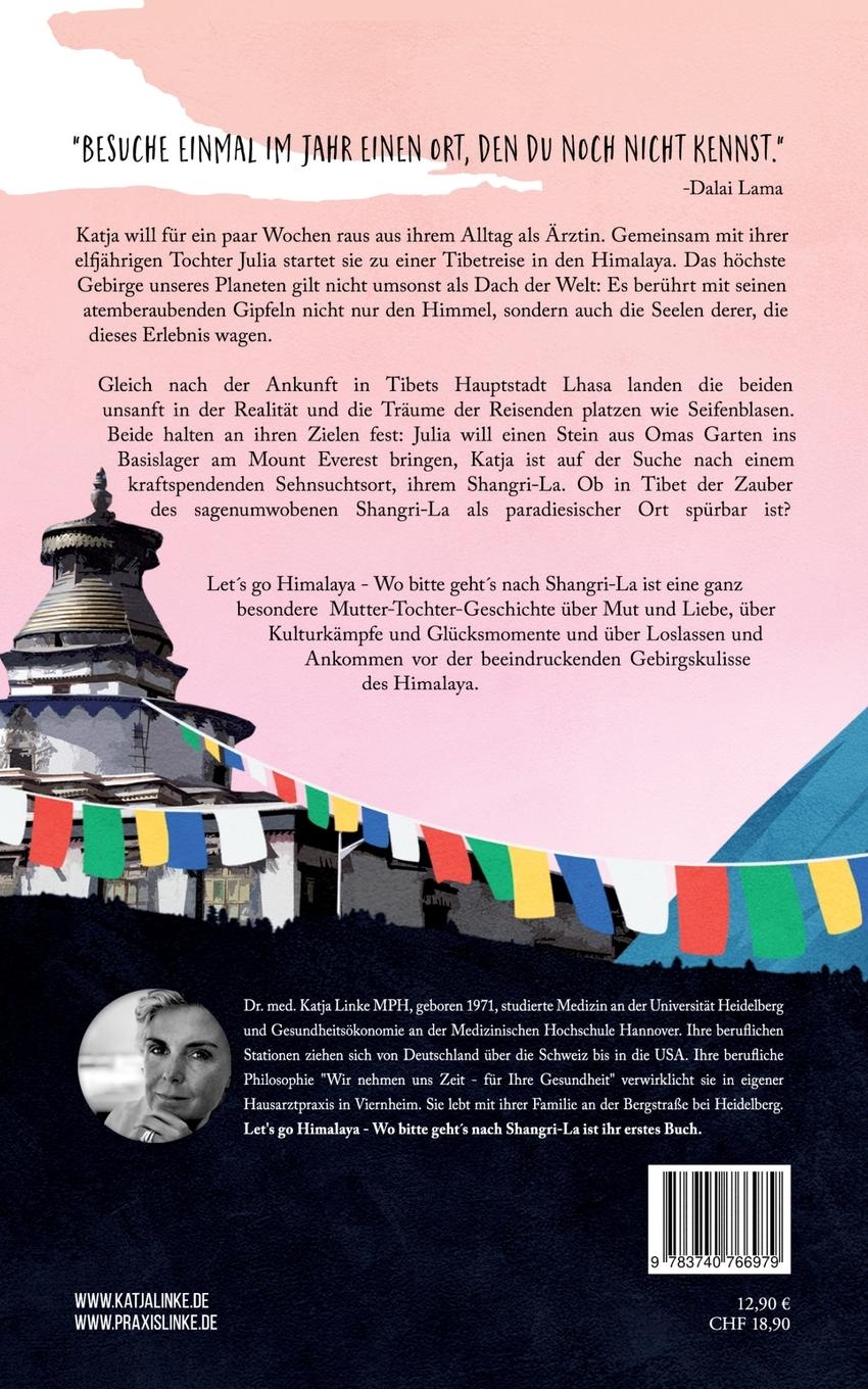 Rückseite: 9783740766979 | Let's go Himalaya! | Wo bitte geht's nach Shangri-La? | Katja Linke