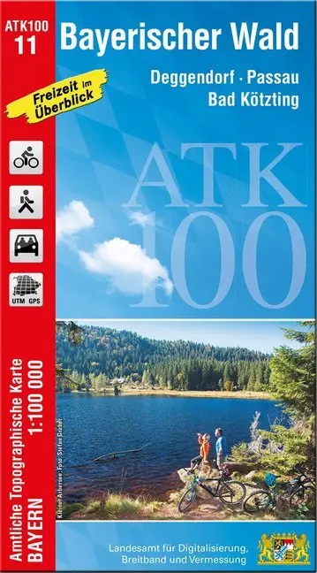 Cover: 9783899336979 | Amtliche Topographische Karte Bayern Bayerischer Wald | (Land-)Karte