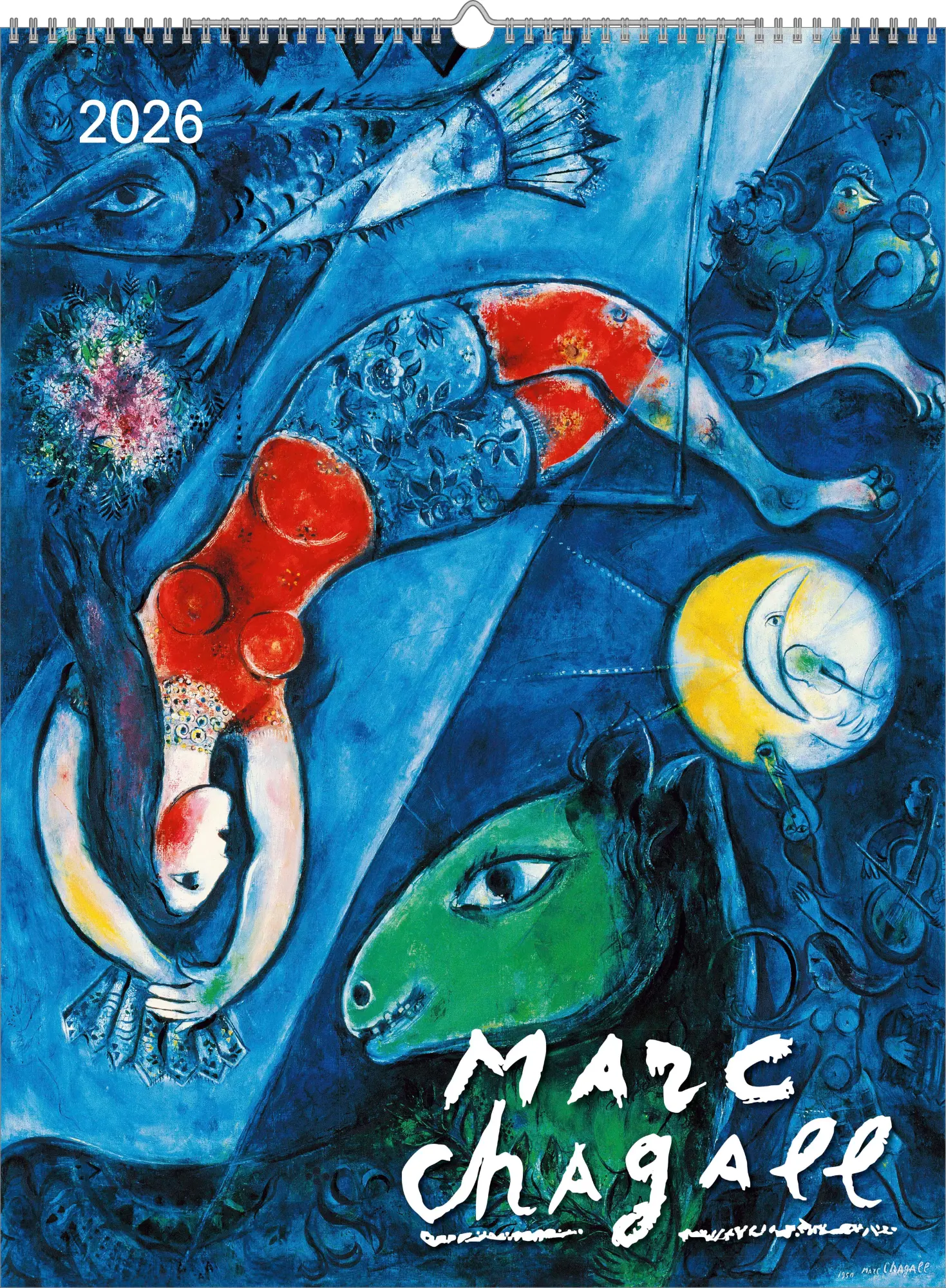 Cover: 4069095007079 | Marc Chagall 2026 - Bild-Kalender 42x56 cm - Kunst-Kalender -...