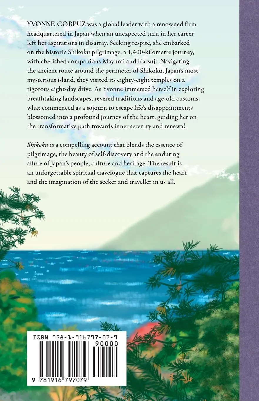 Rückseite: 9781916797079 | Shikoku | Wisdom for the Wayfarer | Yvonne Corpuz | Taschenbuch | 2024
