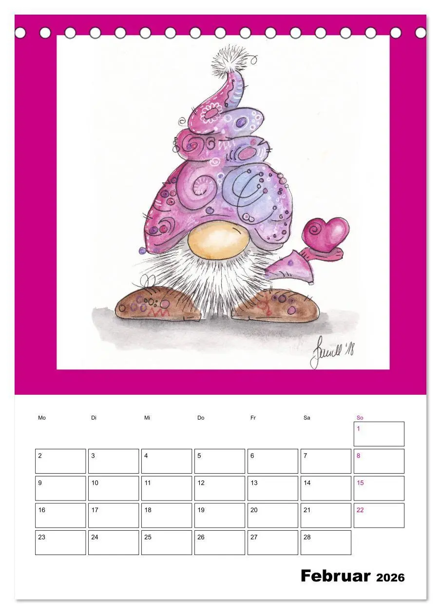 Bild: 9783516397079 | WichtelParade (Tischkalender 2026 DIN A5 hoch), CALVENDO...