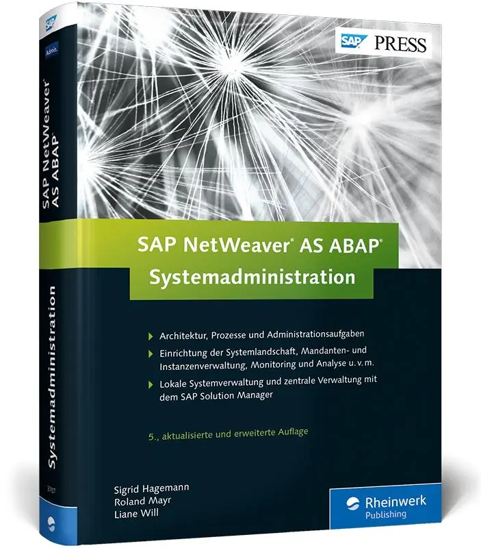 Cover: 9783836237079 | SAP NetWeaver AS ABAP - Systemadministration | Sigrid Hagemann (u. a.)