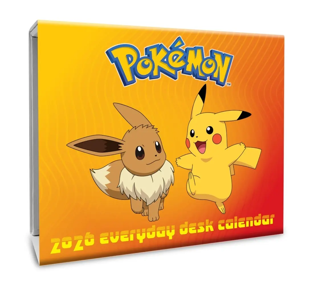 Cover: 9783840197079 | Pokémon Tagesabreißkalender 2026 | Kalender | Geblockt | Kalender