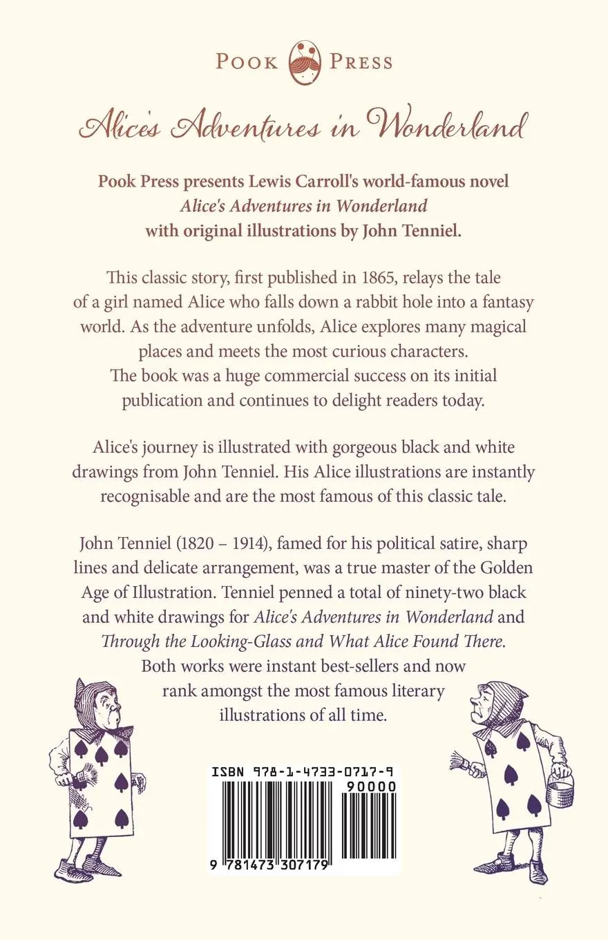Rückseite: 9781473307179 | Alice's Adventures in Wonderland - Illustrated by John Tenniel | Buch