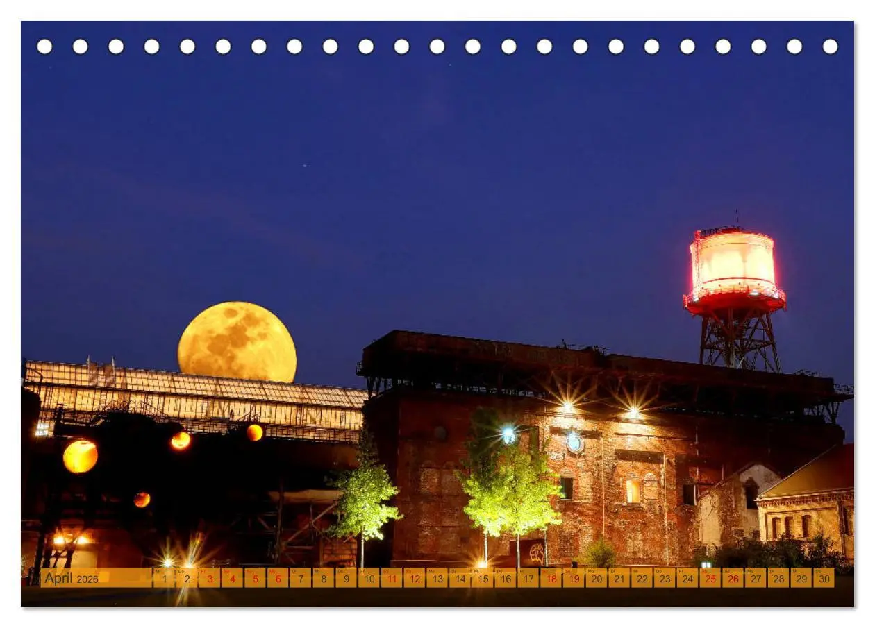 Bild: 9783457817179 | RUHRPOTT LICHTER (Tischkalender 2026 DIN A5 quer), CALVENDO...