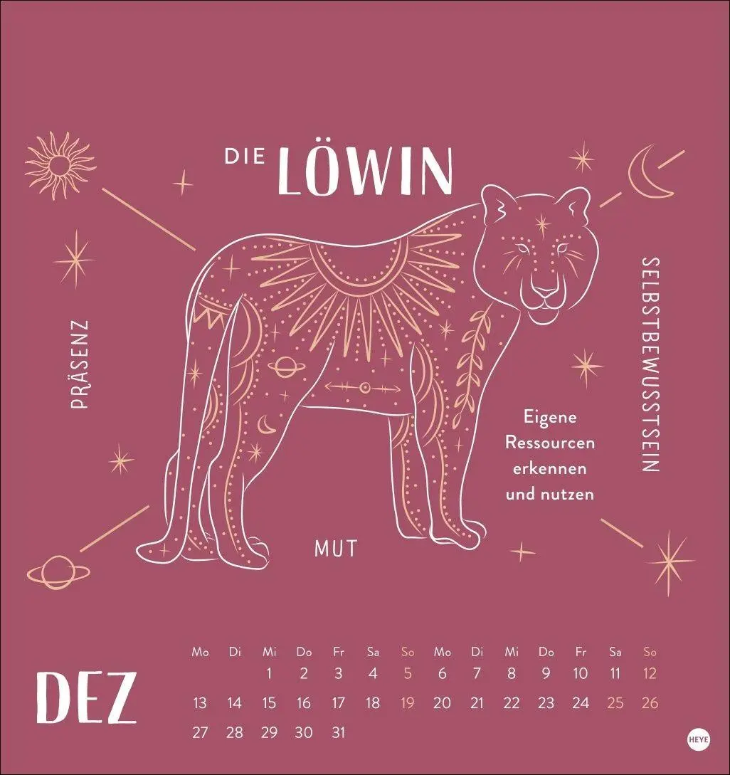 Bild: 9783756417179 | Krafttiere Postkartenkalender 2027 | Kalender | 13 S. | Deutsch | 2027
