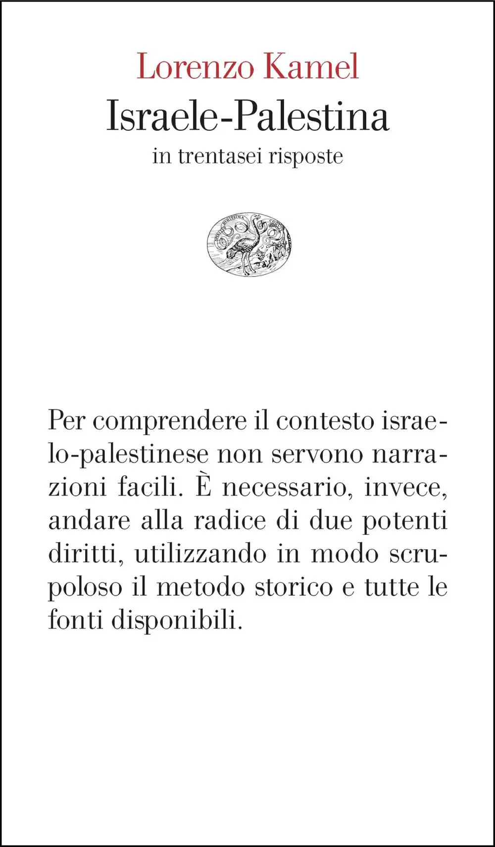 Cover: 9788806267179 | Israele-Palestina in trentasei risposte | Lorenzo Kamel | Taschenbuch