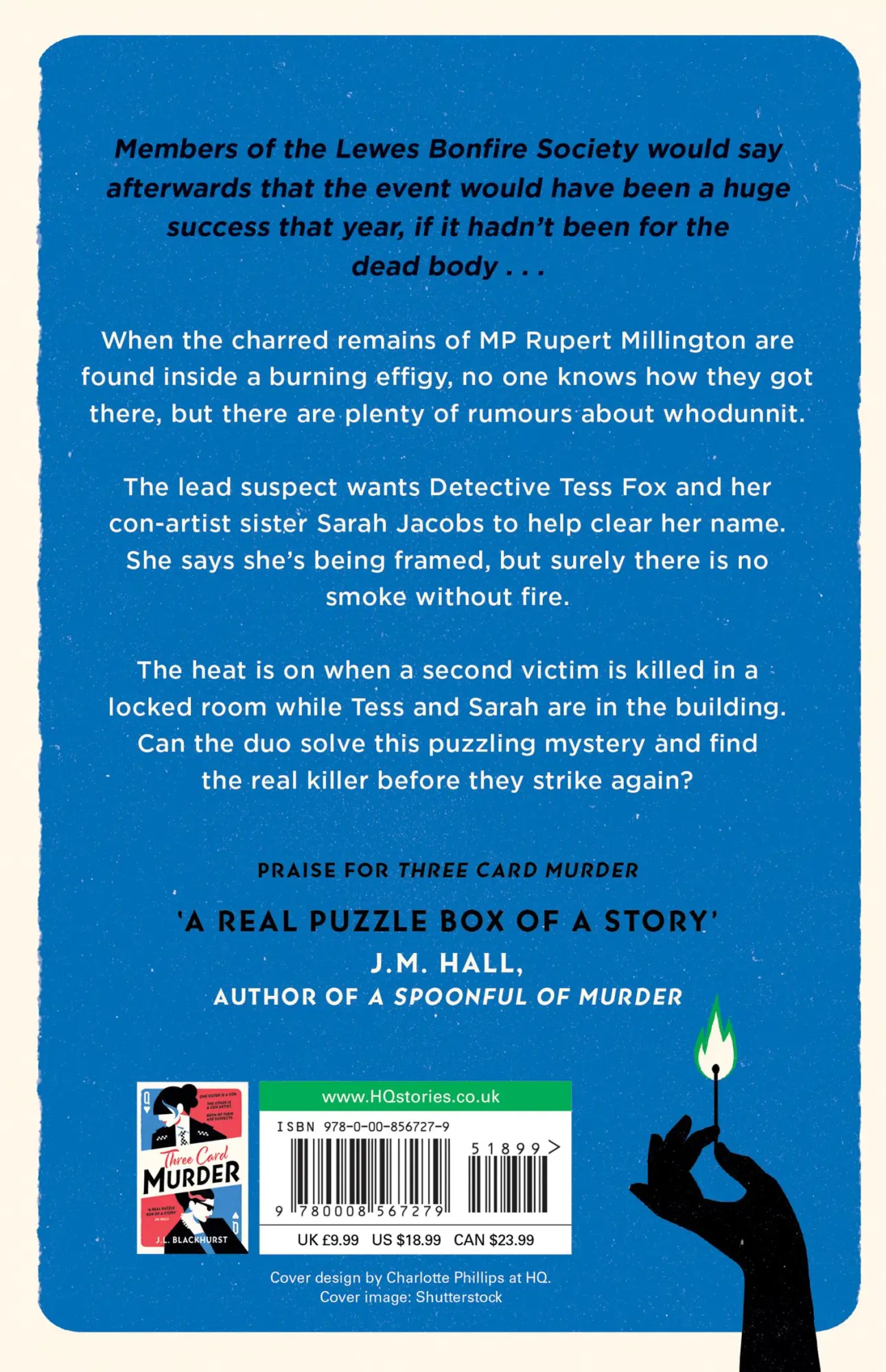 Rückseite: 9780008567279 | Smoke and Murders | Jl Blackhurst | Taschenbuch | 320 S. | Englisch