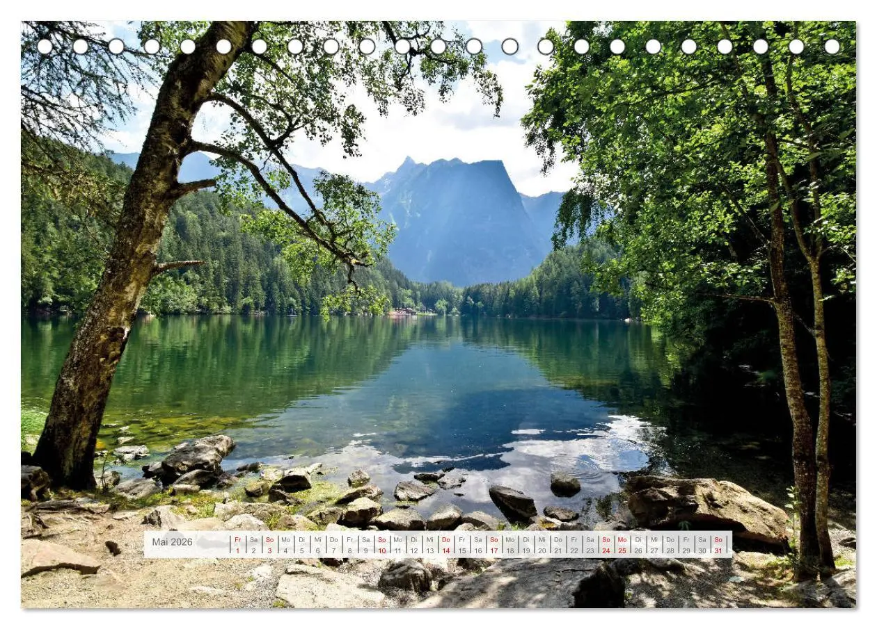 Bild: 9783457667279 | Hoch oben in den Ötztaler Alpen (Tischkalender 2026 DIN A5 quer),...