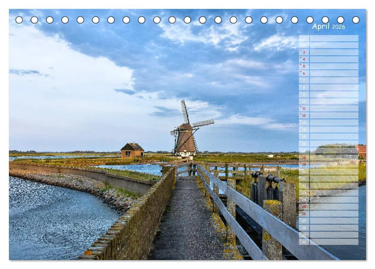 Bild: 9783457737279 | Ein Sommer auf Texel (Tischkalender 2026 DIN A5 quer), CALVENDO...