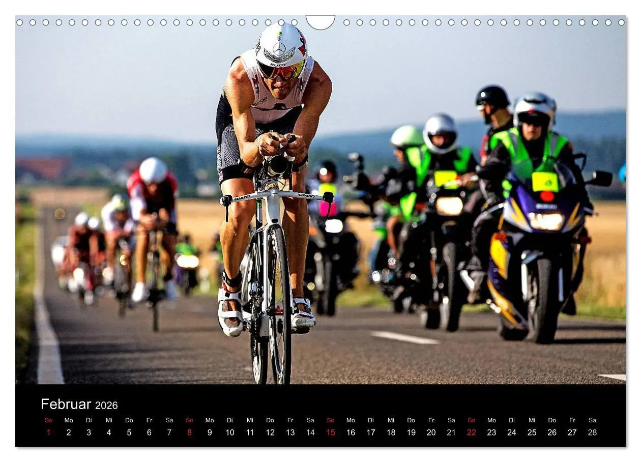 Bild: 9783457977279 | TRIATHLON 2026 (Wandkalender 2026 DIN A3 quer), CALVENDO...