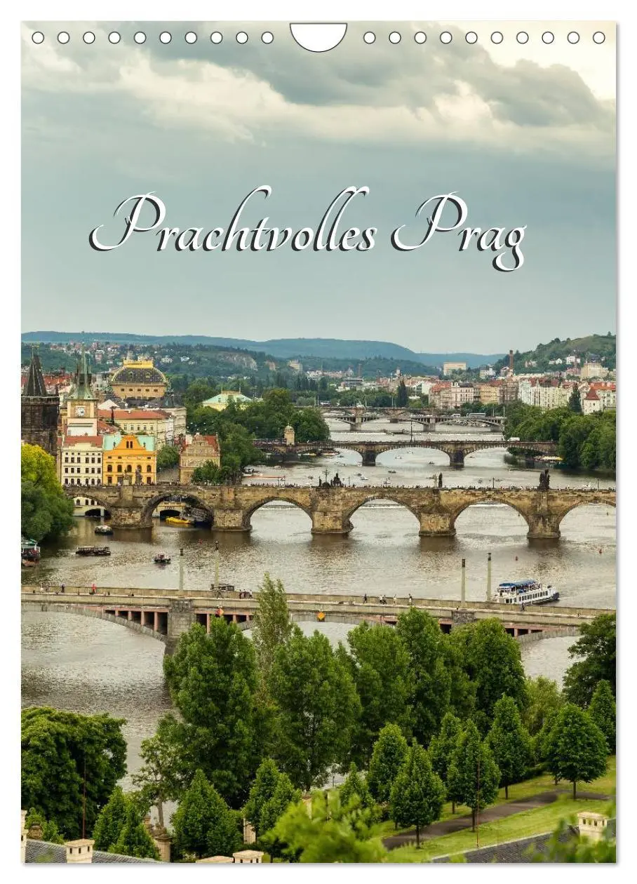Cover: 9783516447279 | Prachtvolles Prag (Wandkalender 2026 DIN A4 hoch), CALVENDO...