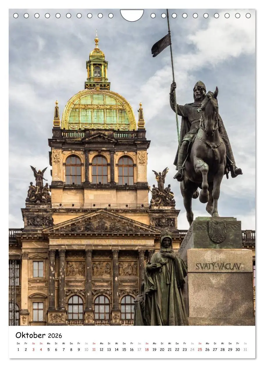 Bild: 9783516447279 | Prachtvolles Prag (Wandkalender 2026 DIN A4 hoch), CALVENDO...