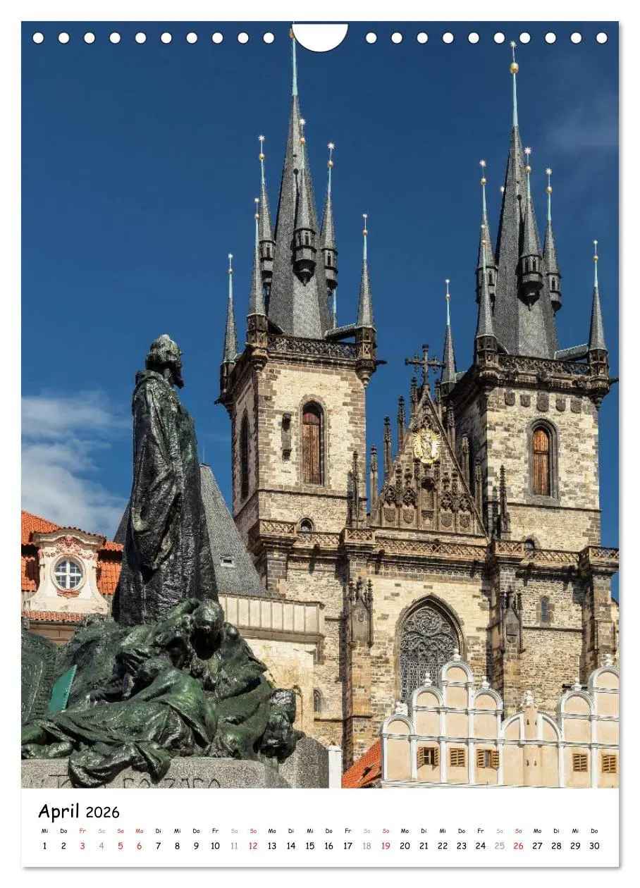 Bild: 9783516447279 | Prachtvolles Prag (Wandkalender 2026 DIN A4 hoch), CALVENDO...