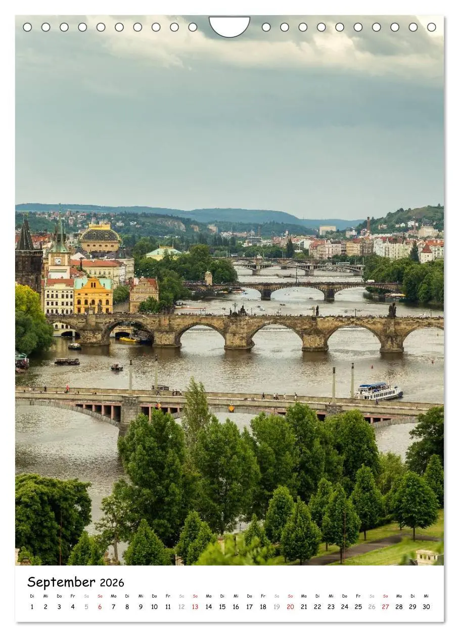Bild: 9783516447279 | Prachtvolles Prag (Wandkalender 2026 DIN A4 hoch), CALVENDO...