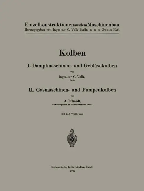 Cover: 9783662357279 | Kolben | A. Eckardt (u. a.) | Taschenbuch | Paperback | v | Deutsch