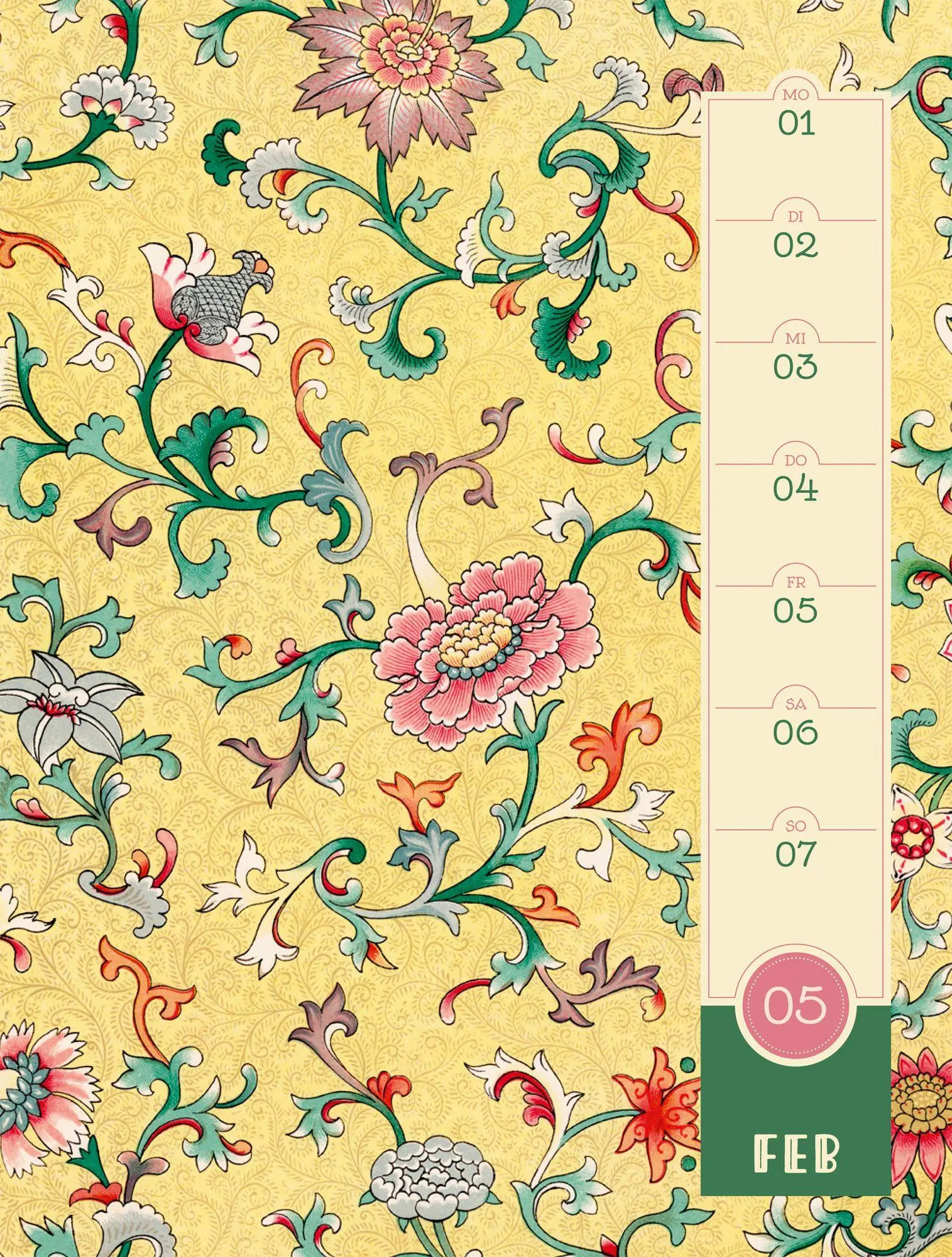 Bild: 9783838437279 | Patterns Wochenplaner Kalender 2027 | Ackermann Kunstverlag GmbH