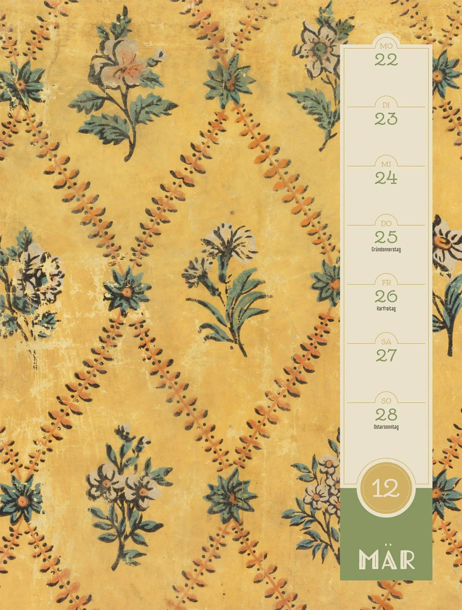 Bild: 9783838437279 | Patterns Wochenplaner Kalender 2027 | Ackermann Kunstverlag GmbH
