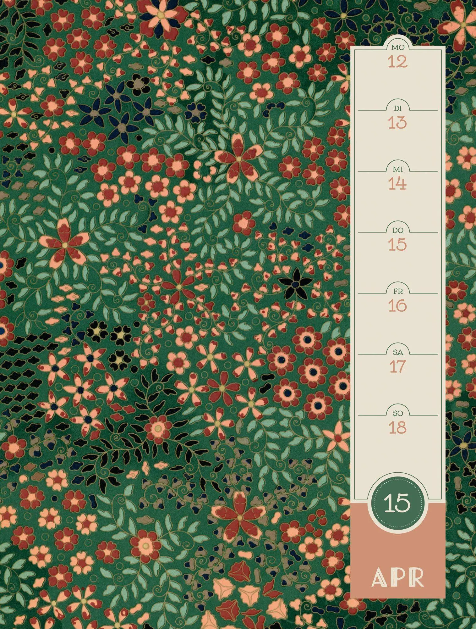 Bild: 9783838437279 | Patterns Wochenplaner Kalender 2027 | Ackermann Kunstverlag GmbH