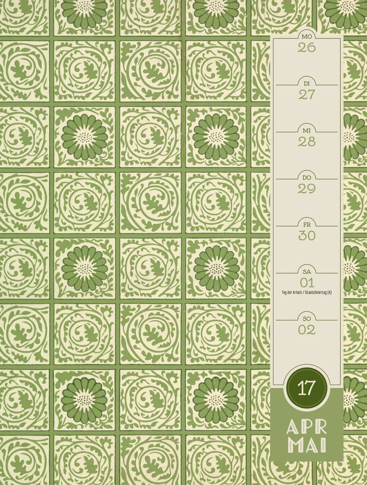 Bild: 9783838437279 | Patterns Wochenplaner Kalender 2027 | Ackermann Kunstverlag GmbH