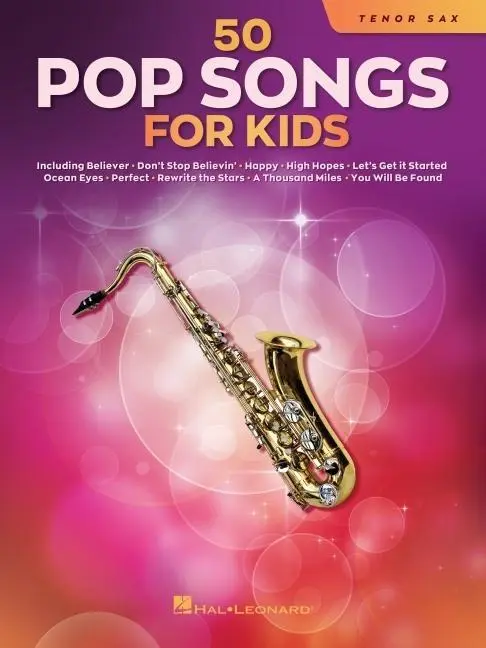 Cover: 9781705107379 | 50 Pop Songs for Kids for Tenor Sax | Hal Leonard Corp | Taschenbuch