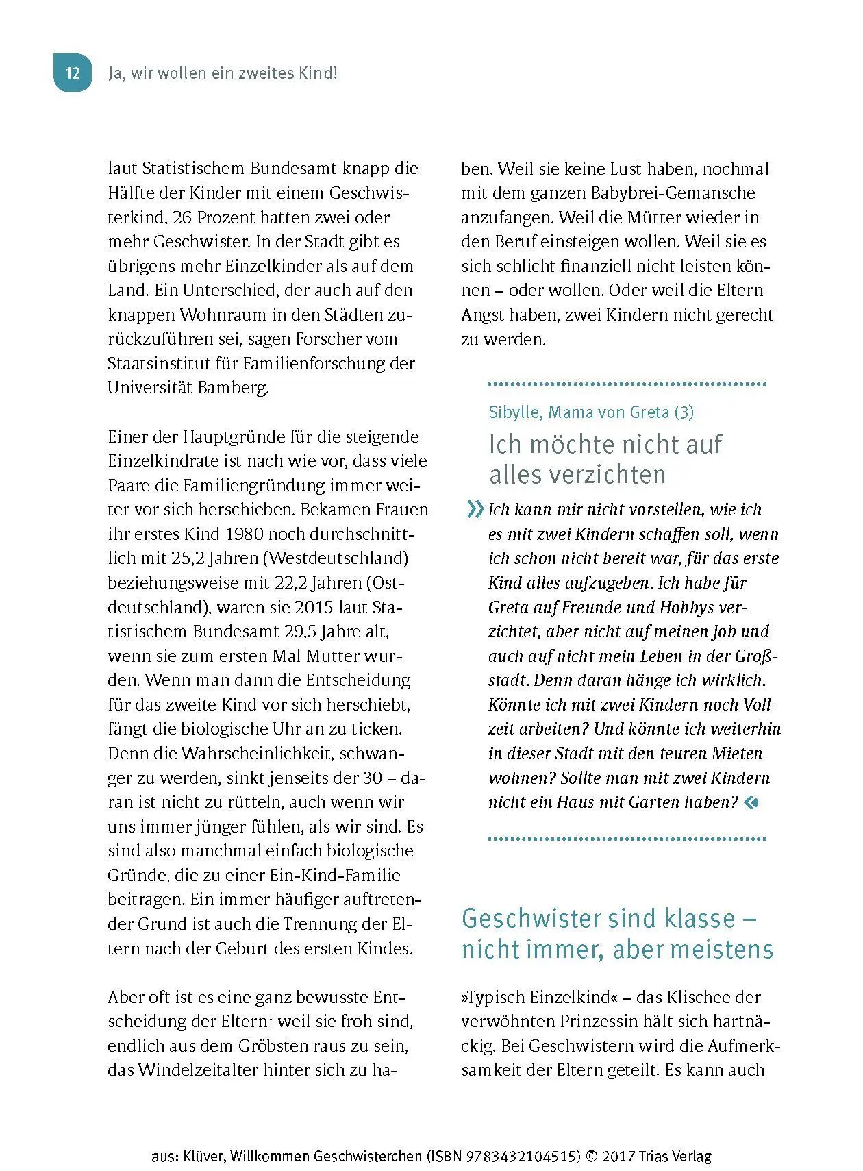 Bild: 9783432117379 | Willkommen Geschwisterchen | Entspannte Eltern und glückliche Kinder