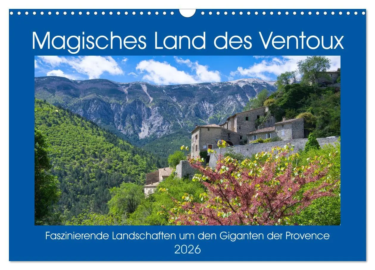 Cover: 9783457277379 | Magisches Land des Ventoux (Wandkalender 2026 DIN A3 quer),...