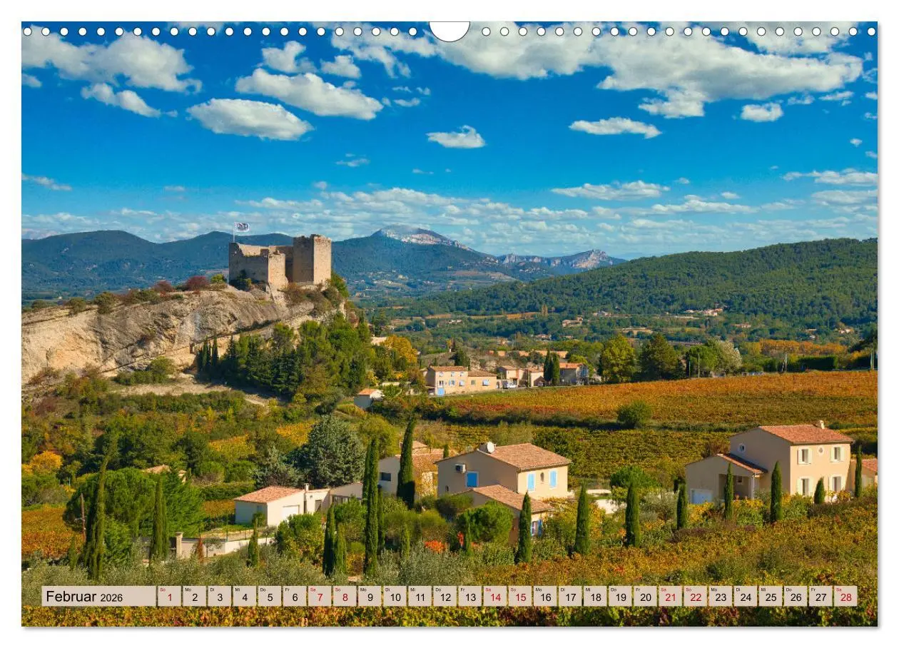 Bild: 9783457277379 | Magisches Land des Ventoux (Wandkalender 2026 DIN A3 quer),...