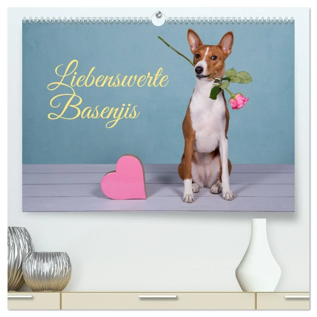 Cover: 9783457417379 | Liebenswerte Basenjis (hochwertiger Premium Wandkalender 2026 DIN...