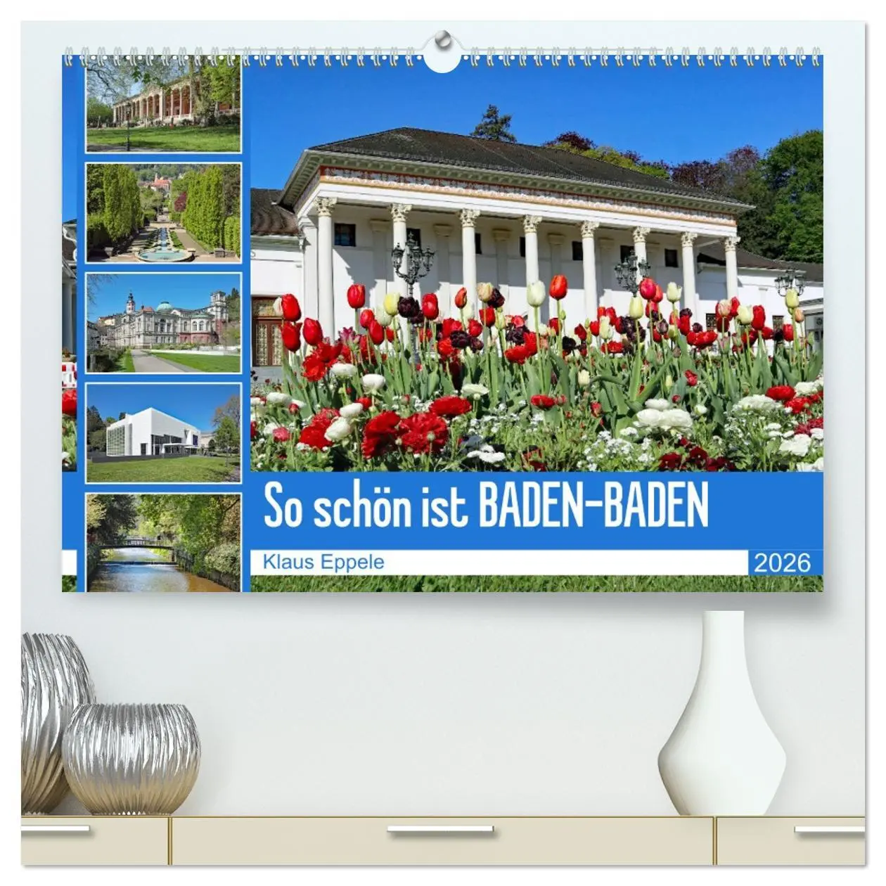 Cover: 9783457587379 | So schön ist Baden-Baden (hochwertiger Premium Wandkalender 2026...