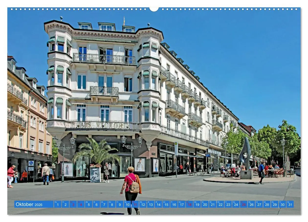 Bild: 9783457587379 | So schön ist Baden-Baden (hochwertiger Premium Wandkalender 2026...