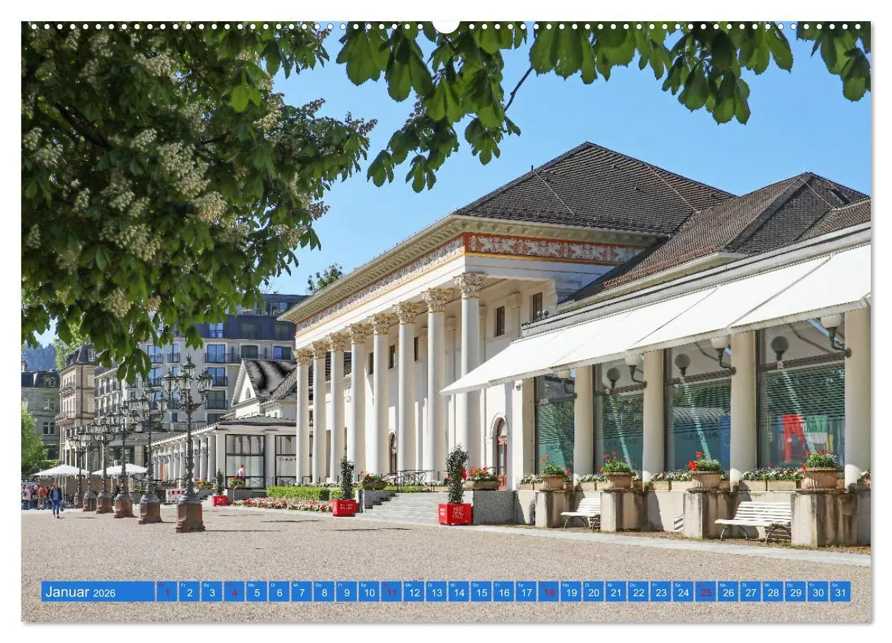Bild: 9783457587379 | So schön ist Baden-Baden (hochwertiger Premium Wandkalender 2026...