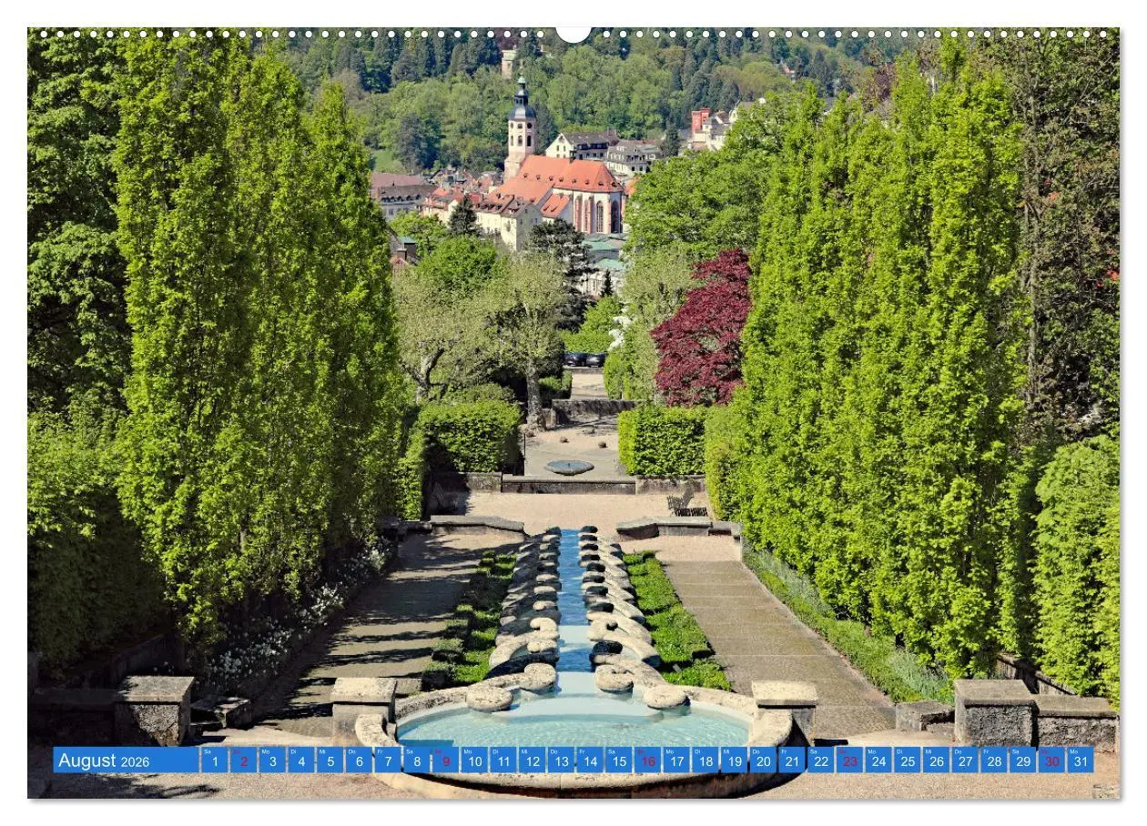 Bild: 9783457587379 | So schön ist Baden-Baden (hochwertiger Premium Wandkalender 2026...