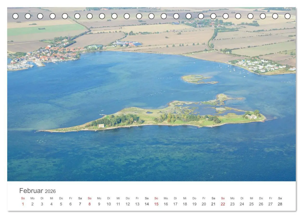 Bild: 9783457657379 | Fehmarn aus der Luft (Tischkalender 2026 DIN A5 quer), CALVENDO...