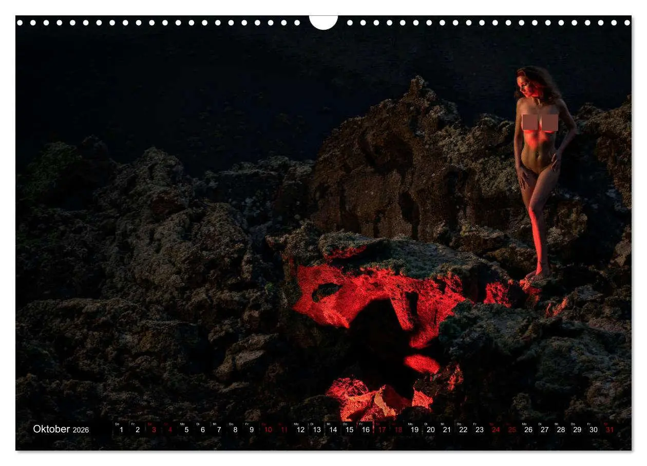 Bild: 9783457897379 | Lanzarote - Aktaufnahmen auf der Vulkaninsel (Wandkalender 2026 DIN...